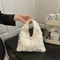 Nouveau Sac à Main Mini Scintillant OEM 2026 – Pochette de Soirée Minimaliste Élégante pour Femme, Idéale pour le Thé de l'Après-midi et les Rendez-vous