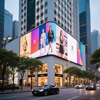 Usine polychrome Offre Spéciale d'écran d'affichage de la publicité de P10 LED fixe avec l'intense luminosité pour la tension 5V d'utilisation de magasin de détail