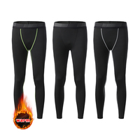 Couche de base thermique pour hommes Pantalon long collant thermique de ski Pantalon serré thermique de moto Snowboard Vêtements thermiques de golf Vêtements thermiques