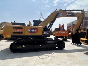 Excavatrice sur chenilles lourde Sany SY365H SY365 Pro de 36,5 tonnes, 95 % neuve, moteur Isuzu, pompe Kawasaki, excavatrice sur chenilles d'occasion Sany - Product Image 6