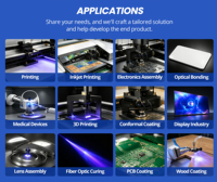 Modules LED UVA pour systèmes de polymérisation UV 365/385/395/405nm, puces COB SMD haute puissance 48x32mm, angle de vision 30/60°, fabrication d'LED UV