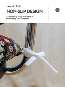 Cojín de Asiento <span class=keywords><strong>Rectangular</strong></span> Floral de Tela <span class=keywords><strong>Relleno</strong></span> de Esponja para Todas las Estaciones, para Sillas de Comedor y Taburetes de Estudiante - Product Image 5