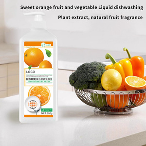Multifunctionele Vloeibare Zeep Fruit En Plantaardig Reinigingsmiddel Keukenreiniger 800Ml 3 In 1 Afwasmiddel/Afwasmiddel - Product Image 2