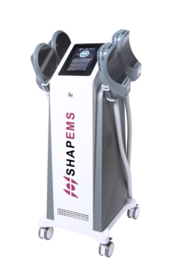 Appareil électromagnétique haute fréquence SHAPEMS, 20 000 contractions musculaires par séance, équipement de beauté pour la réduction de la graisse - Product Image 1