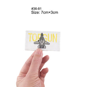 Parche bordado de <span class=keywords><strong>Top</strong></span> <span class=keywords><strong>Gun</strong></span>, etiqueta de nombre de Pete <span class=keywords><strong>Maverick</strong></span>/Nick Goose, parche de brazo de uniforme de vuelo de la Marina de - Product Image 5