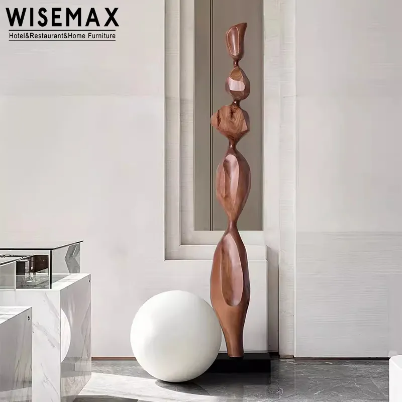 WISEMAX mobili di lusso moderno decorazione per la casa mobili interni Hotel soggiorno scultura in resina nuovo Design per la casa dell'hotel