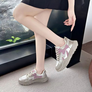 Direktvertrieb Großhandel Komfortable Freizeitschuhe für Damen Plateau-Freizeitschuhe für Damen Freizeitschuhe Hohe Qualität - Product Image 5