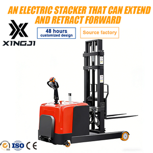 Xe nâng điện pin Lithium 1.5 2 3 tấn, xe nâng điện mini, xe nâng nhỏ gọn, dùng trong nhà kho - Product Image 1