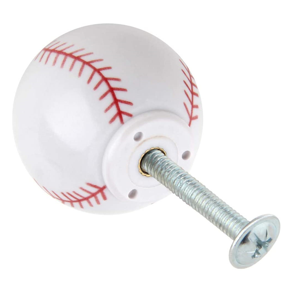 Golf Ball Hardware Ball Sports Drawer knobs Pulls Children Baby Room Handles Dresser Cupboard Wardrobe Cabinet Kitchen Knobs