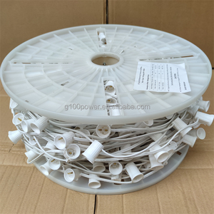 Migliore bobina di luce natalizia C7 Bulk presa vuota <span class=keywords><strong>linea</strong></span> luminosa 250ft 500ft 1000ft rotolo per uso interno ed esterno - Product Image 4