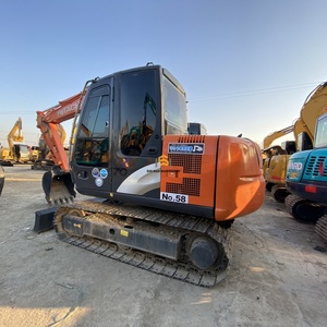 Excavatrice hydraulique sur chenilles Hitachi ZX760 puissante à faible perte de puissance, utilisée pour la plantation agricole, 7 tonnes, 65 kW, moteur à soupapes Kawasaki - Product Image 3
