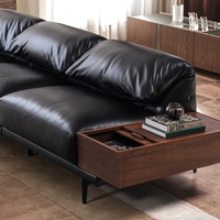 Fauteuil pliant à dossier droit de style antique italien avec armoire de rangement en bois massif pour le salon