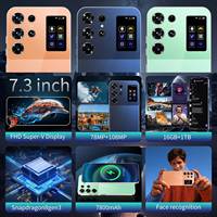 S26 Ultra Mobile Original 16 Go + 1 To Android 14.0 5G & GSM Téléphone intelligent de jeu très populaire