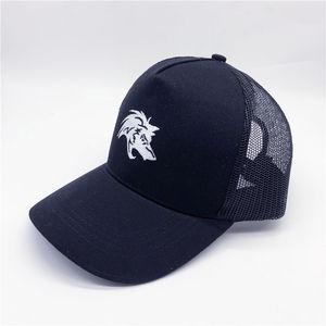 مخصص 5 لوحة مطرزة المرأة القطن الأسود المفاجئة الظهر قبعات سائقي الشاحنات وقبعات - Product Image 2