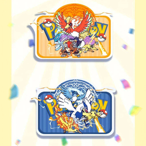 การ์ดสะสมโปเกมอนพร้อมกรอบตกแต่งสวยงาม การ์ดสะสมอนิเมะ ทรีคโค คอมบัสเคน สวอบลู การ์ตูนเกม การ์ดสะสมหายาก - Product Image 2