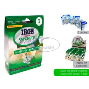Set di 3 Sacchetti Profumati Collezione Essenza di Muschio e Iris - Product Image 1