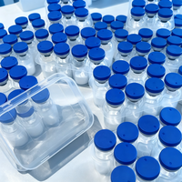 Poudre lyophilisée de peptide de cuivre bleu de haute pureté 99% – Matière première cosmétique – Approvisionnement direct usine – Tripeptide de cuivre-1
