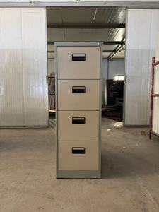 Armoire de classement de bureau en acier verrouillable avec tiroirs, 4 compartiments pour cartes, rangement vertical, armoire à suspendre latérale pour bureau - Product Image 2