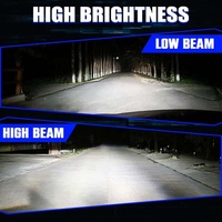 Pièce automobile, ampoule LED pour voiture, phare avant H7, système de dissipation de chaleur rapide, 80 W