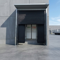 Bâche de quai gonflable isolée thermiquement avec coussin d'air pour le chargement et le déchargement de conteneurs de la chaîne du froid en entrepôt