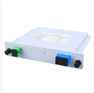 Viễn Thông cấp 1x2 <span class=keywords><strong>PLC</strong></span> sợi quang <span class=keywords><strong>Splitter</strong></span> SC Plug-in loại <span class=keywords><strong>1</strong></span>:<span class=keywords><strong>2</strong></span> hộp phân phối quang - Product Image 1