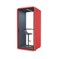 Cabine téléphonique de bureau, cabine vocale acoustique, cabine insonorisée, pod de travail pour réunions, cabine photo Glambot, cabine silencieuse portable
