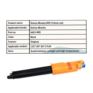 Unité de tambour noire d'origine A85YORD DR214 pour Konica Minolta Bizhub C227 287 367 C7528 DR214K - Product Image 2