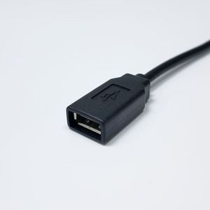 Adaptor USB Type C Male ke USB A Female OTG Sudut 90 Derajat Kabel Pendek untuk Transfer Data Mendukung Kustomisasi - Product Image 1