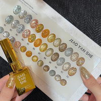 Meilleures ventes JIAOYANSHE – Kit de vernis gel liquide magnétique œil de chat effet diamant broyé, 12 couleurs, 15 ml – Idéal pour salon de manucure professionnel