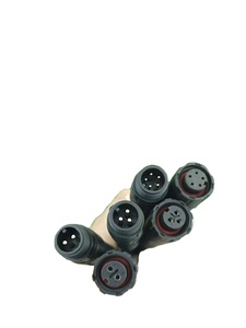 M6 M8 Havacılık Konnektörü Erkek - Dişi Takılabilir Bağlantı Kablo Demeti PTFE İzolasyonlu Elektronik Uygulama 12V 1m Uzunluk - Product Image 3