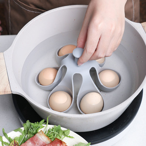 Vente en gros usine : <span class=keywords><strong>Cuiseur</strong></span> à œufs en silicone domestique, support de moule en silicone souple de qualité alimentaire pour œufs - Product Image 3