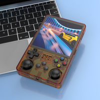 Console de jeu R36S Plus avec une autonomie de batterie puissante, écran de 4 pouces, 3000 mAh, prend en charge les mises à jour en ligne, 64 Go, 10 000 jeux, double carte TF, VS R36S