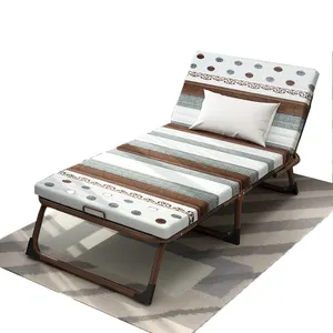 New Arrival design Best Quality Home Office Siesta Wrought Iron Supplier Folding Bed Sofa Furniture