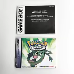 Boîte de vente au détail de cartouche de jeu avec finition holographique métallique vert feuille, rouge feu, rubis, émeraude pour GBA Advance - Product Image 6