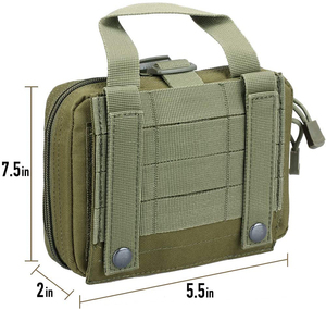 Bolsa Táctica EMT, Bolsas Médicas Molle Desgarrables, Botiquín de Primeros Auxilios IFAK, Bolsa de Supervivencia de Emergencia para Viajes, Senderismo y Actividades al Aire Libre - Product Image 2