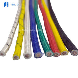 Fil résistant aux hautes températures, câble en silicone souple, câble AGRP en cuivre étamé résistant à la chaleur, câble tressé en fibre de verre - Product Image 4