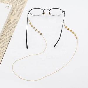 Chaîne de <span class=keywords><strong>lunettes</strong></span> en cristal brillant pour <span class=keywords><strong>bijoux</strong></span> fantaisie, <span class=keywords><strong>cordon</strong></span> de maintien pour <span class=keywords><strong>lunettes</strong></span> - Product Image 5