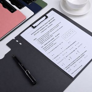 A4 PP Clipboard <b>Document</b> <b>Bag</b> Thickened File Folder Storage Organizer for School Office Supplies - Product Image 3