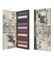 Palette de fards à paupières personnalisée à pigments duochrome caméléon, poudre métallique lumineuse, finition waterproof pour femmes
