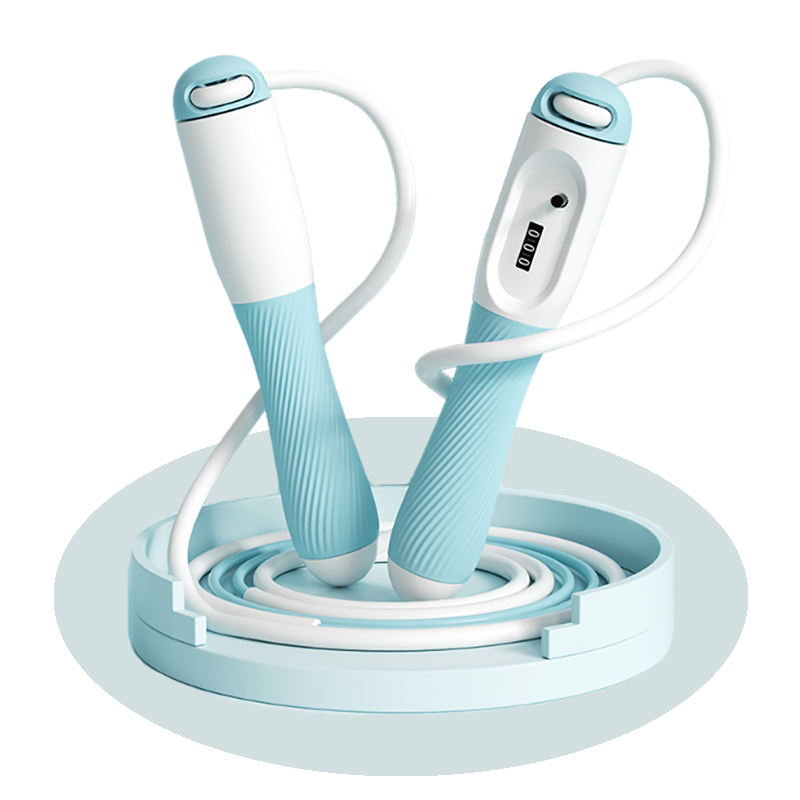 Children's rope skipping blue