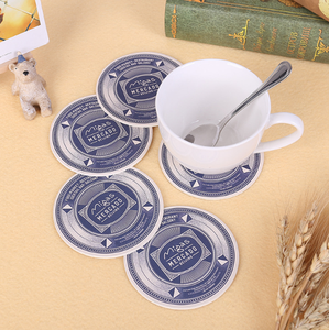 Hot Selling Customized ABSORBENT Paper Coasters Patterned Coasters for Restaurants and Bars Promotional Item