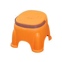 Tabouret bas portable en plastique épaissi, design moderne, pour la maison, le salon, la porte, le changement de chaussures, la maternelle, imprimable pour enfants