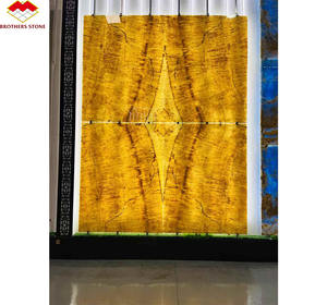 Piedra de mármol Real de ónix de cristal blanco translúcido Premium en Foshan, Panel de pared, <span class=keywords><strong>libro</strong></span>, piedra de decoración retroiluminada Interior combinada - Product Image 4