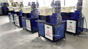 Walldorn Heavy Duty Small Double Shaft Scrap <b>Cable</b> Copper Wire Electric Automatic Twin Shredder Recycling Machine - Product Image 5