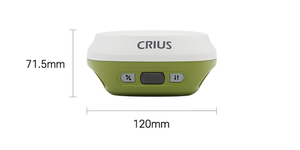 Système de réception GPS GNSS RTK haute performance à 1408 canaux, modèle <span class=keywords><strong>CRIUS</strong></span>, avec base et rover, certifié IP67, pour instruments de topographie, compatible 5G/WiFi - Product Image 6