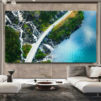 Pas de pixels fins à économie d'énergie P0.9 P1.2 P2.0 P2.5 Panneau mural vidéo LED Publicité fixe d'intérieur pour les métros des magasins de détail