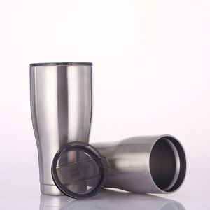 Gobelet à bière en acier inoxydable, forme cola, design classique, 20 oz, 30 oz, double paroi, isolé sous vide, écologique, pour le camping - Product Image 3