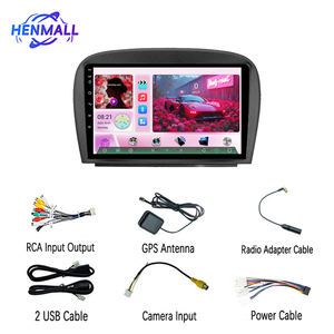 เครื่องเล่นดีวีดีติดรถยนต์ระบบแอนดรอยด์ Qualcomm Snapdragon หน้าจอ IPS ขนาด 9 นิ้ว 2 Din พร้อมระบบนำทาง GPS และ WIFI สำหรับรถยนต์ <span class=keywords><strong>Mercedes</strong></span> Benz SL500 R230 - Product Image 6