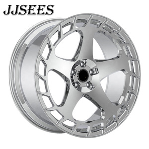 JJSEES Luxury Custom Forged Alloy Car Racing Wheel Rim 18-22 Inch Deep Dish Wheel for <strong>BMW</strong> for Nissan <strong>GTR</strong> C8 5x114.3 5x130 40mm - Product Image 1