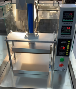 Automatic Commercial Hydraulic Pneumatic Motorized Roti Duck Cake Heating <b>Pancake</b> Tortilla Pita Dough Press <b>Machine</b> - Product Image 2